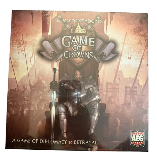 Game Of Crowns Board Game New A Game of Diplomacy & Betrayal Sealed