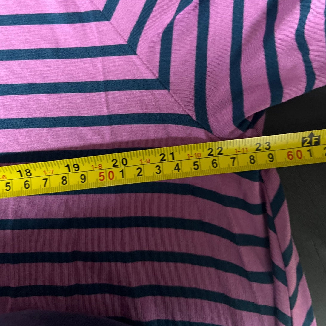 Matilda jane 2XL Modal Purple Striped Swing Top Tunic Womens No Limitations