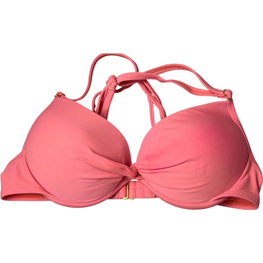 California Sunshine Pink Bikini Top Adjustable Strap Medium