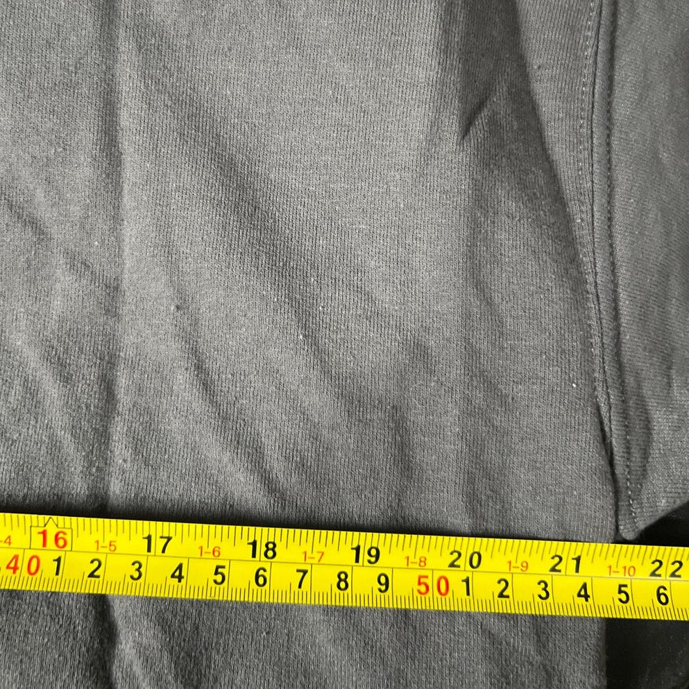 See America Great Teton National Park 100% Cotton Hoodie Pullover Gray Large