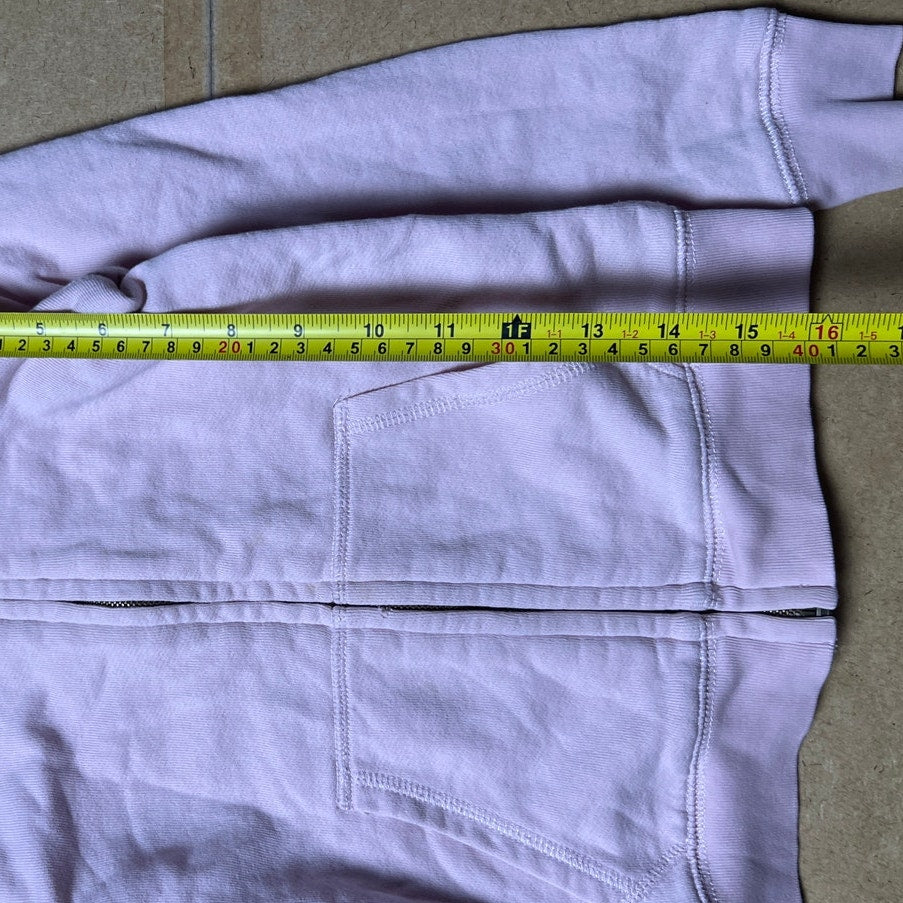 Polo Ralph Lauren Baby Pink Sweatshirt Women's Size 6X Hooded Zipper Logo