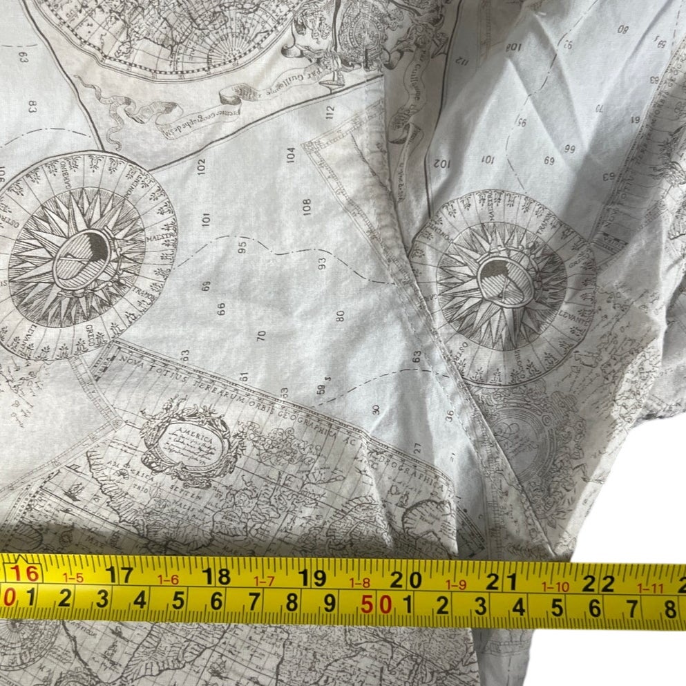 Vintage Perofil Grand Pigiama Size 54 XL Button Down Made in Italy Cotton