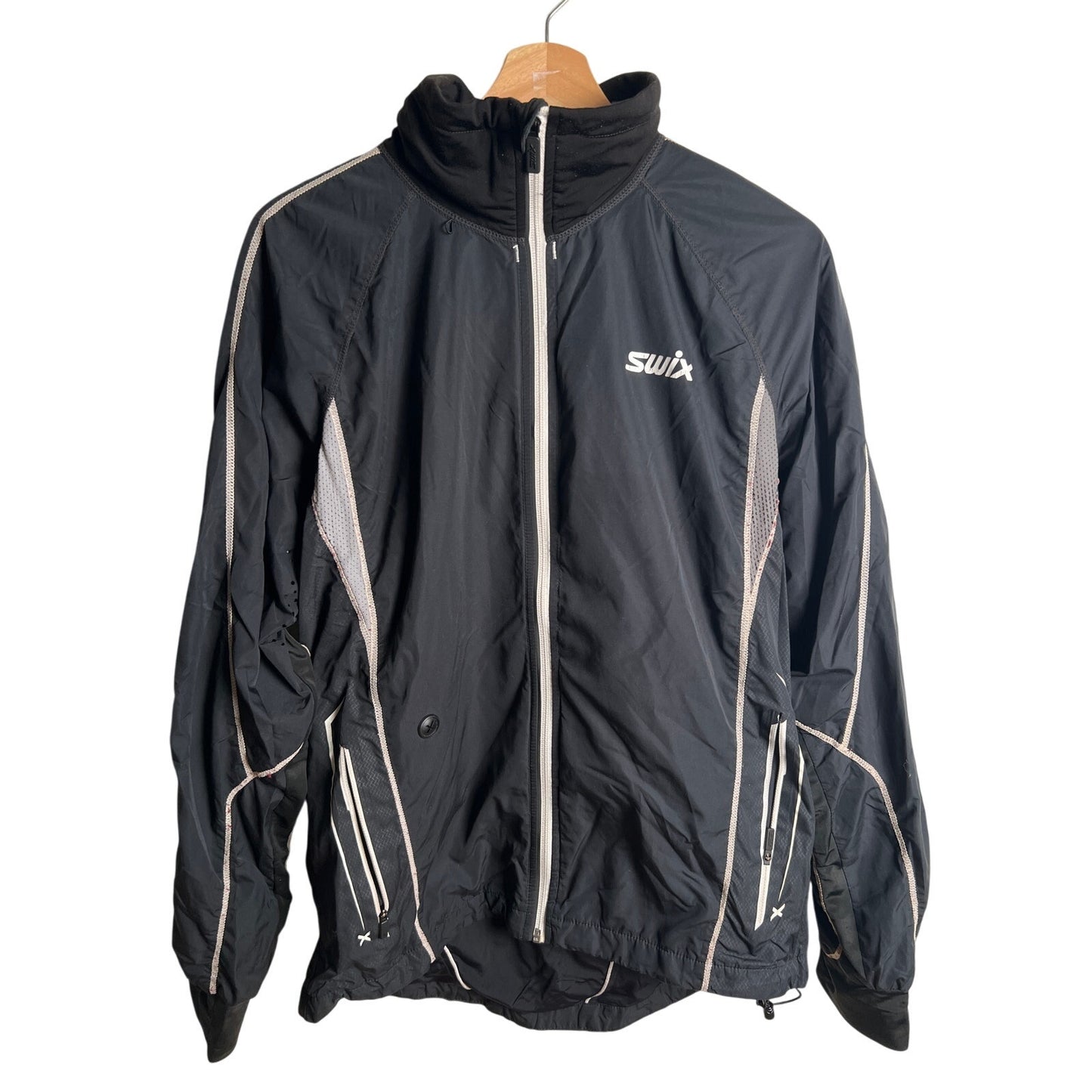 Swix Lightly Insulated Fullzip Gross Country Ski Touring Running Jacket Mens L