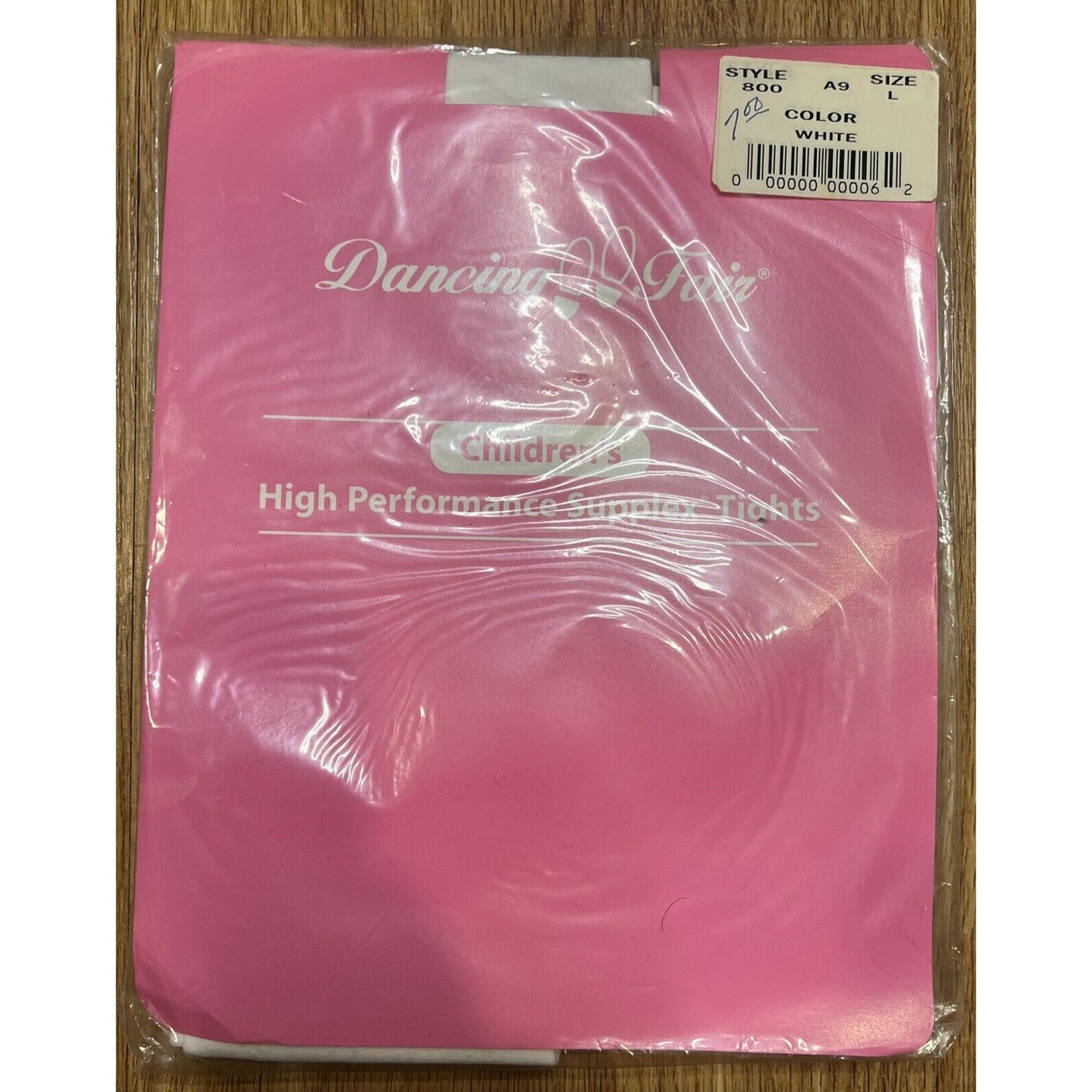 NEW Dancing Fair Size L Children's Ultimate Performance Tights Style 800 White