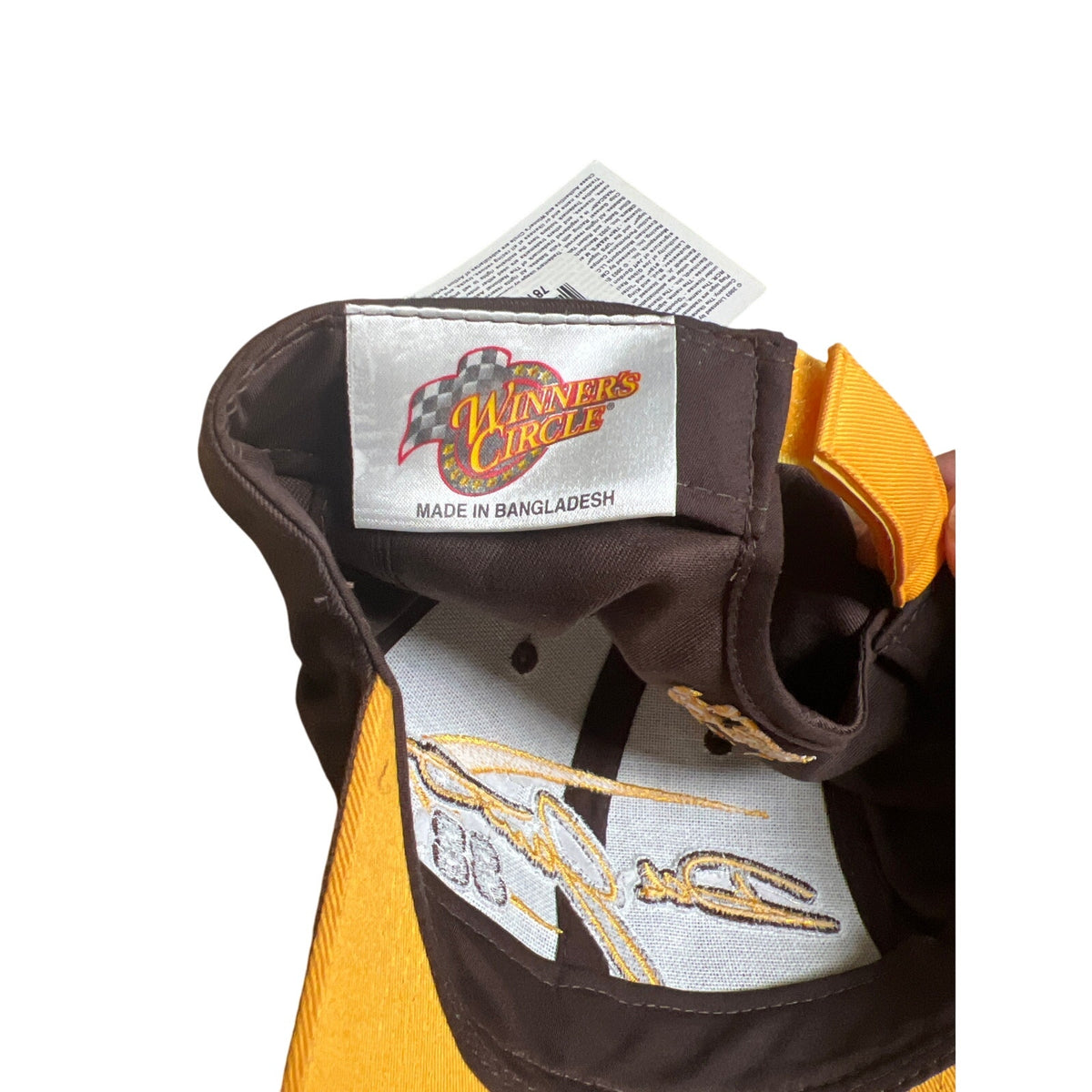 NWT Vintage Dale Jarrett Racing Nascar Winner's Circle Adjustable Hat Cap