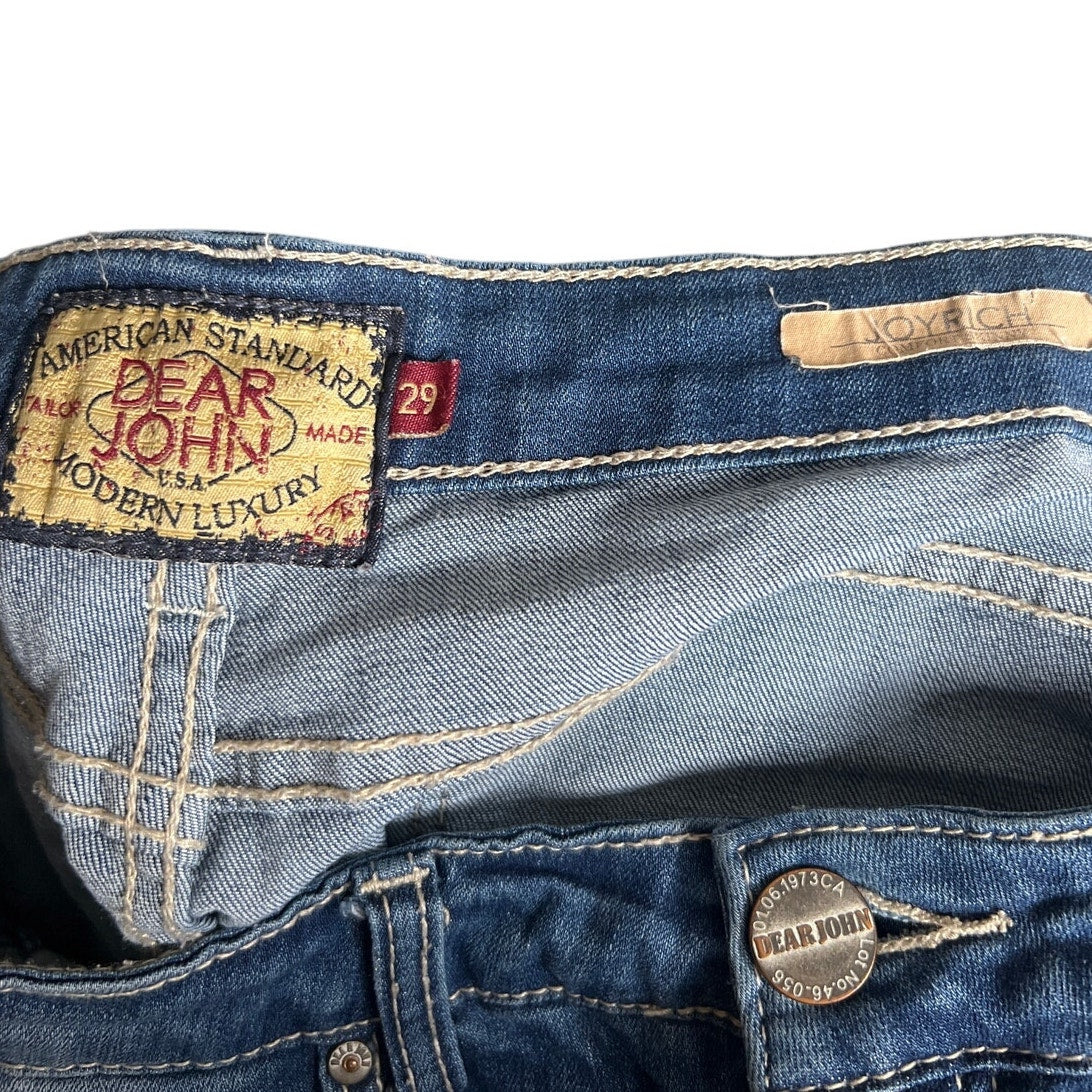 Dear John Joyrich Women Jeans Size 29 Blue Denim Comfortable Skinny
