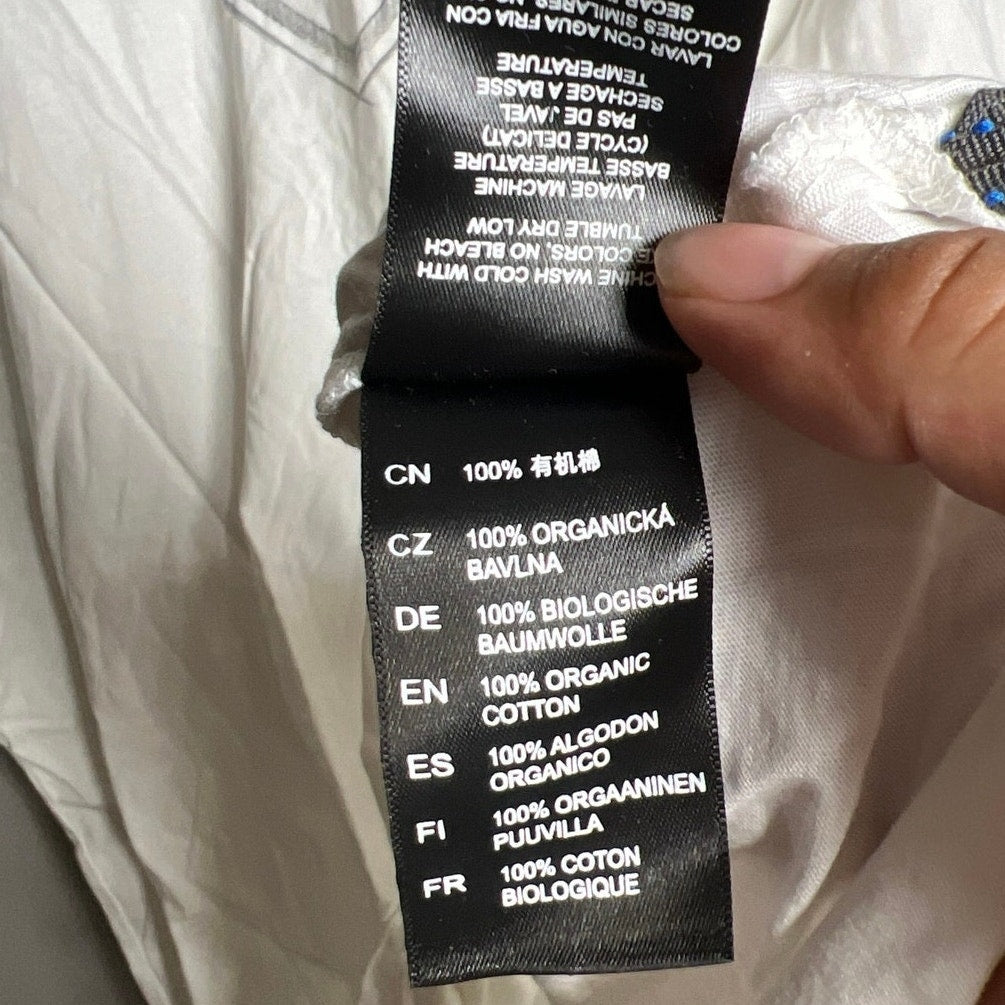 Kuhl Size Medium 100% Cotton Born In The Mountain White T-shirt