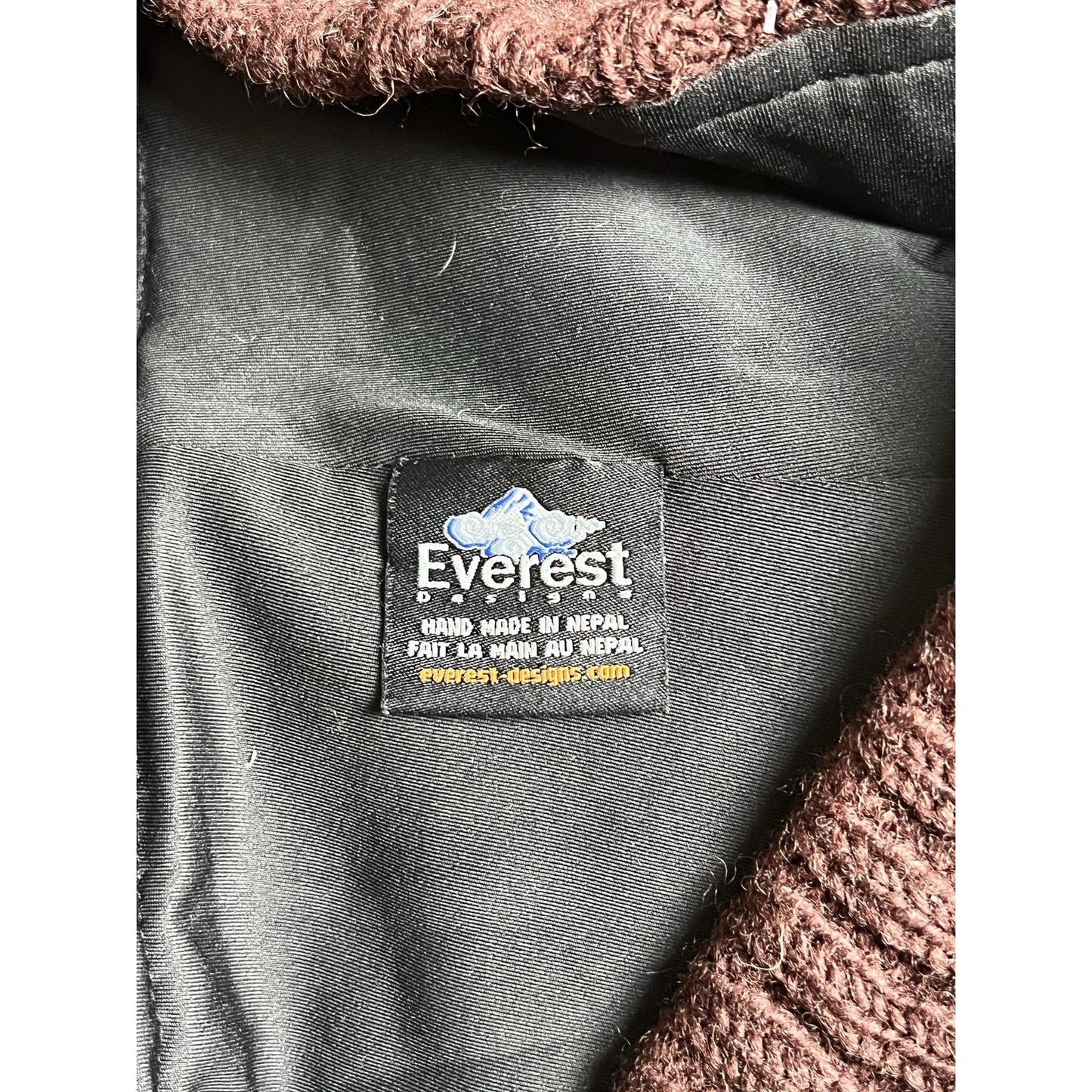 Everest Designs Skirt Womens L Multicolor Fair Isle Knit Lined Wool Drawstring