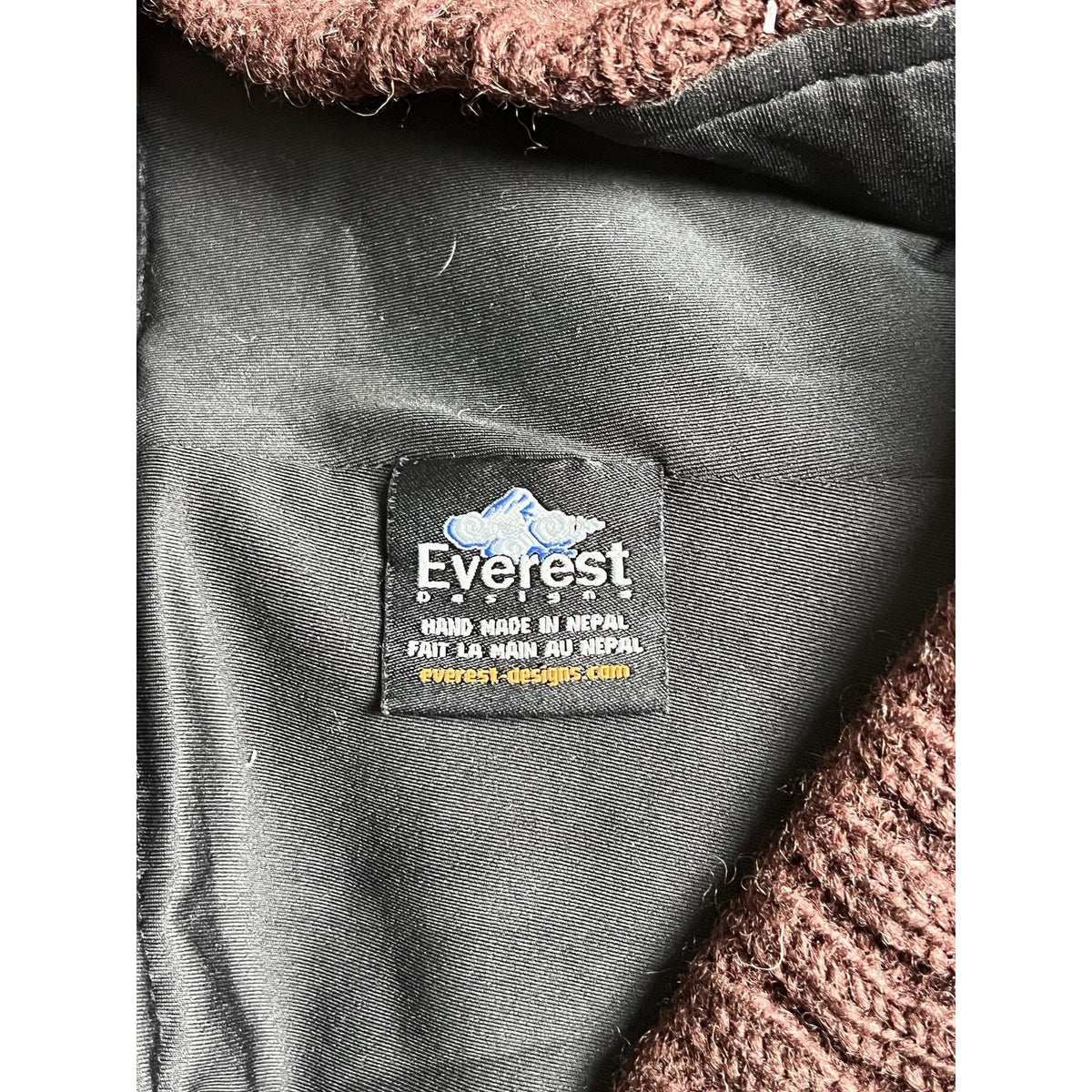Everest Designs Skirt Womens L Multicolor Fair Isle Knit Lined Wool Drawstring