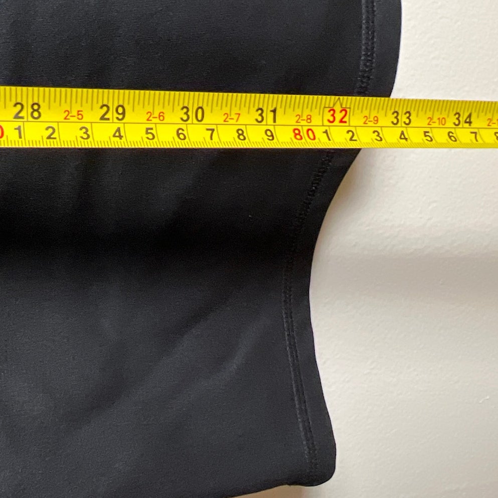 Athleta Mini Black Dress Women Size L
