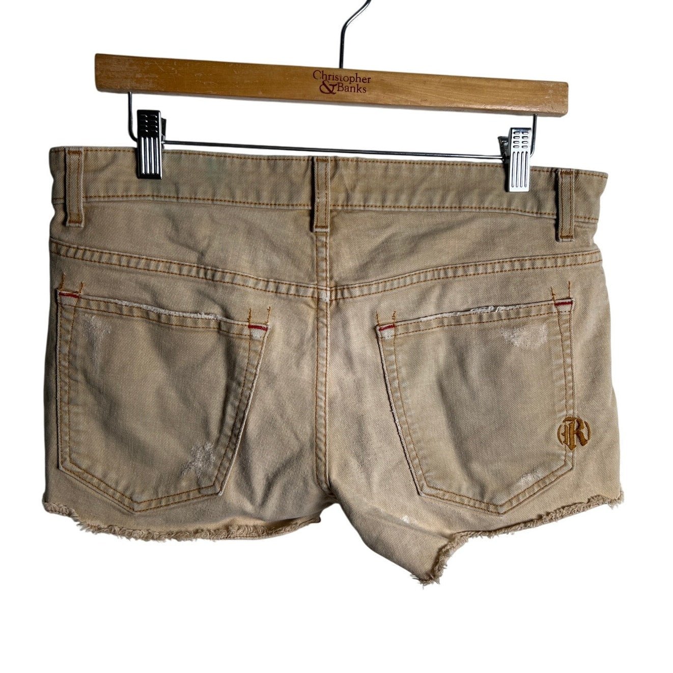 Rich & Skinny Women's Size 20 Tan Shorts