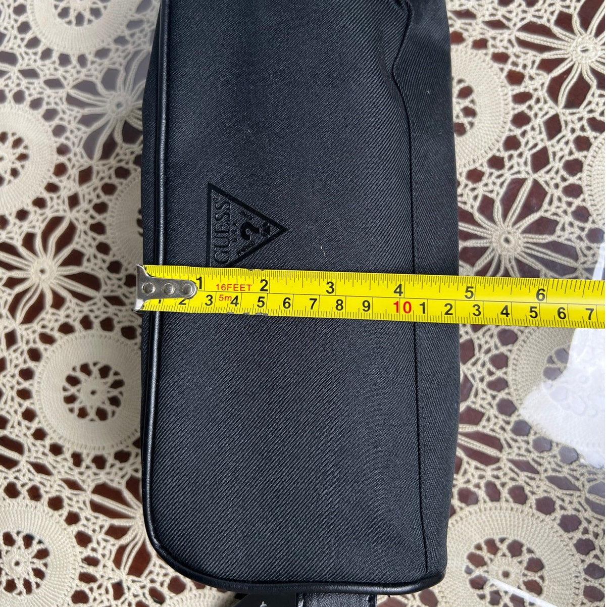 NWT GUESS Travel Organizer With Carrying Handle Black Bag