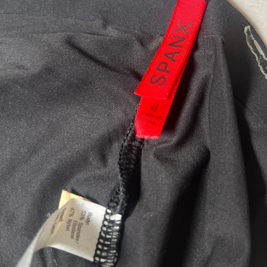 Spanx Breathable Stretch Shorts Black XL