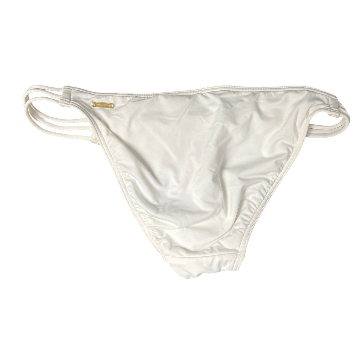Victoria Secret XS White Gold Bikini Swim Bottoms