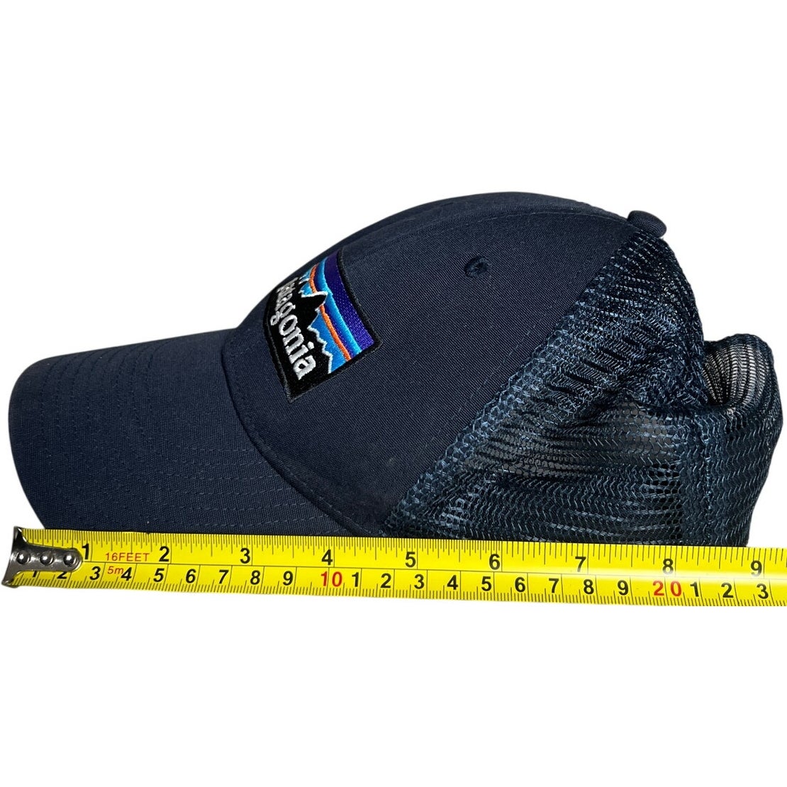 Patagonia P-6 Logo LoProTrucker Hat Adjustable Spellout
