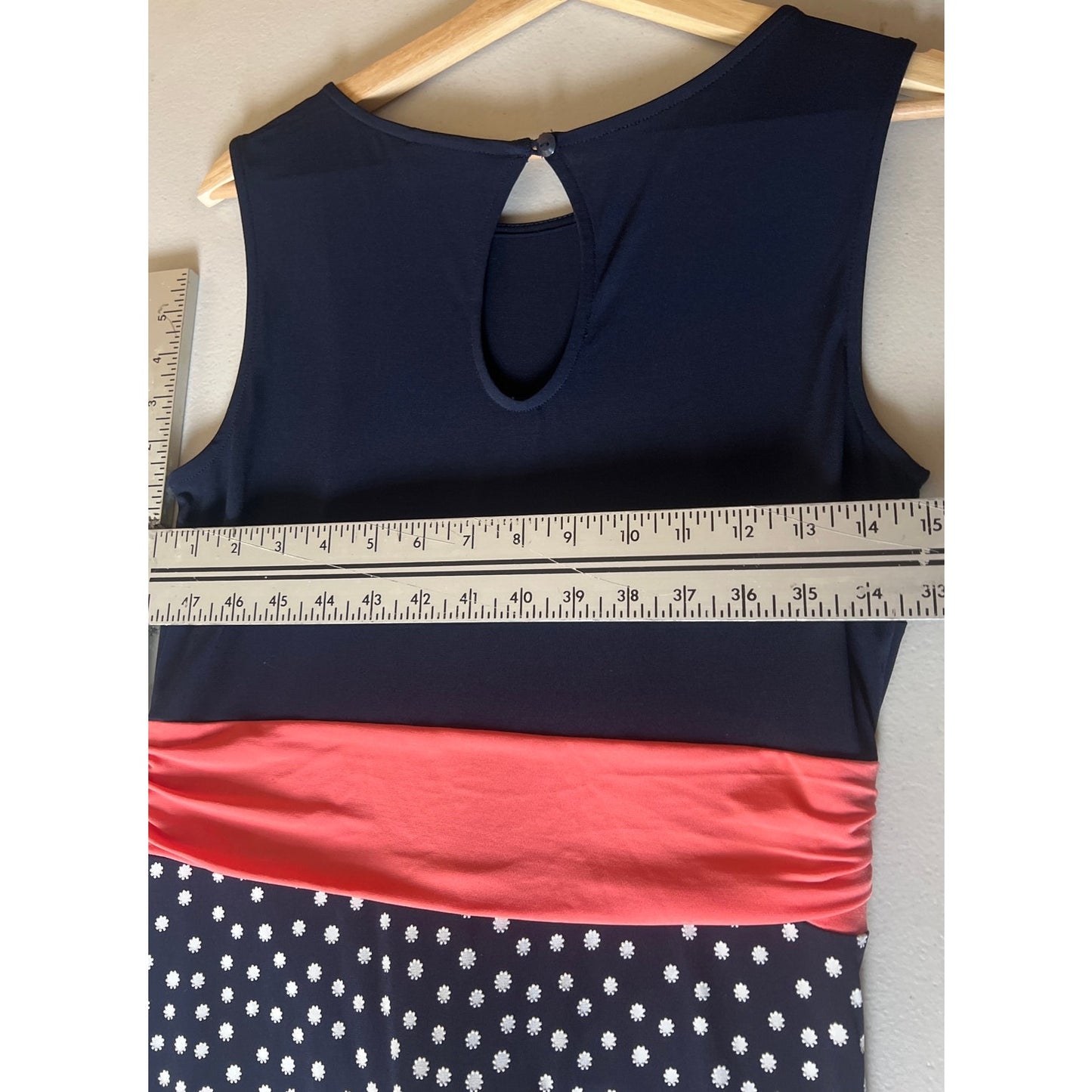 Enfocus Studio Long Dress W/ Red Strap Size 10 NWT