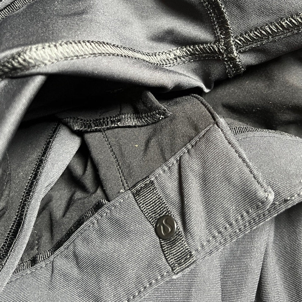 Lululemon Men Straight Black Dress Pants *Dimension In Pictures*