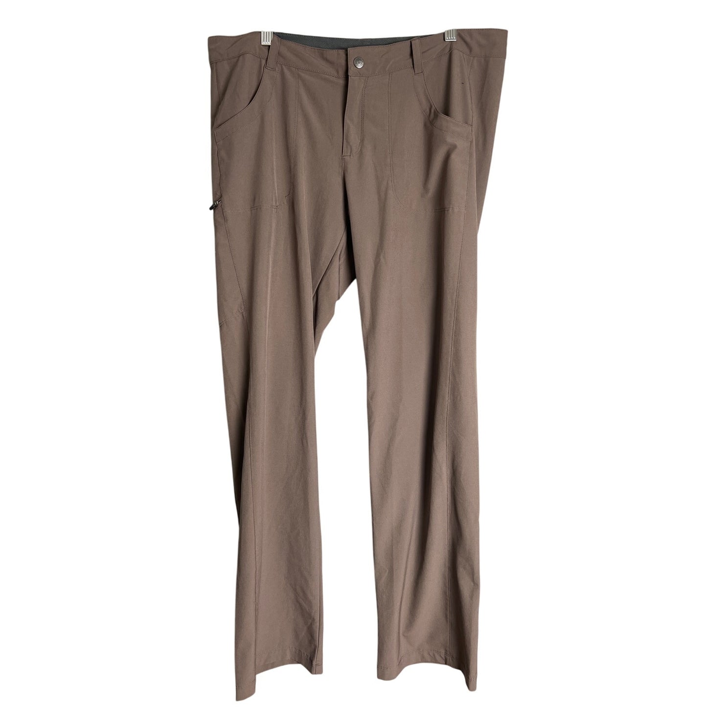 Patagonia Women's Size 12 Brown Straight Leg Travel Trail