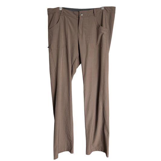 Patagonia Women's Size 12 Brown Straight Leg Travel Trail