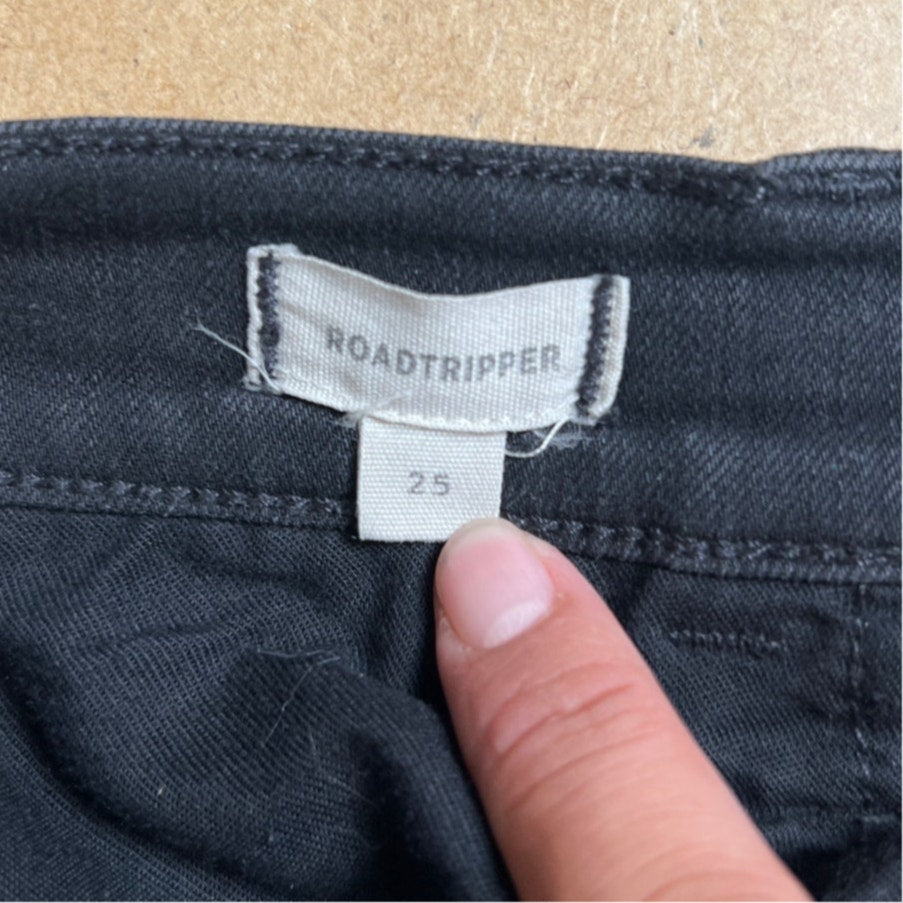 Roastripper Black Skinny Jegging Women Size 25