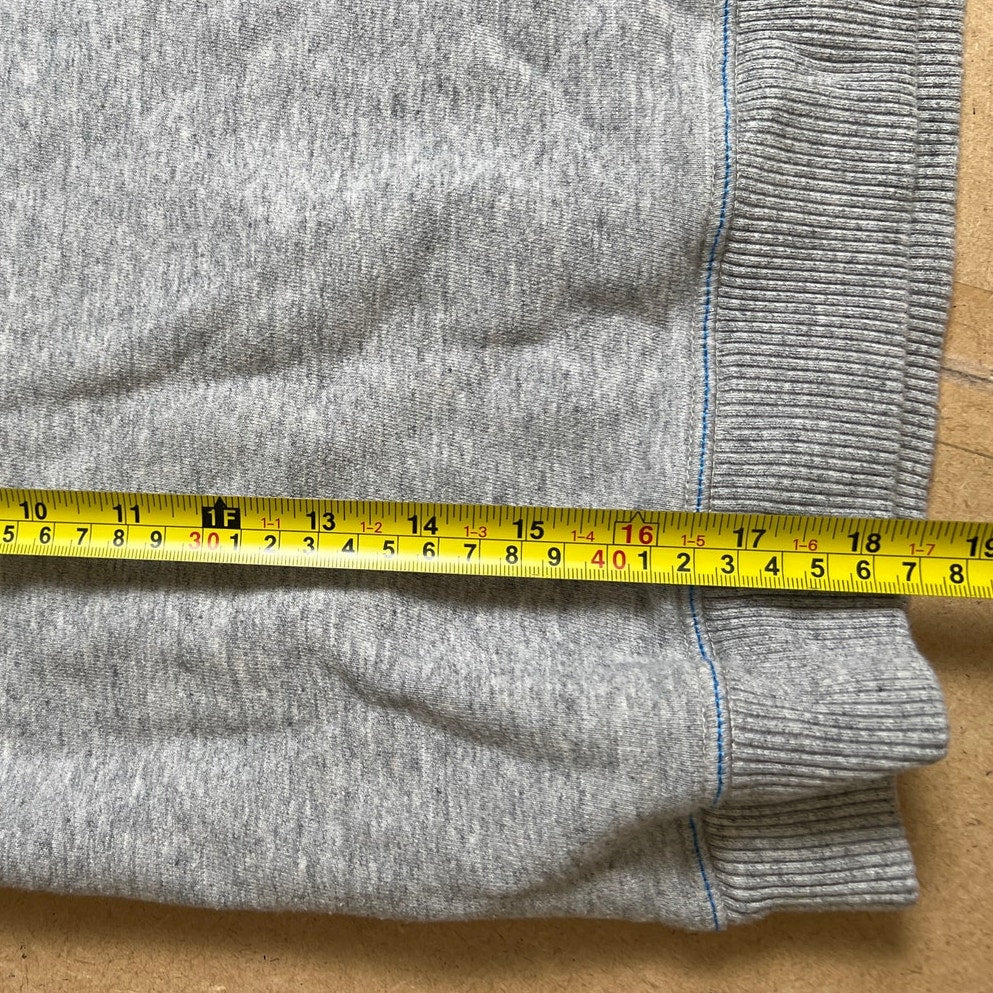 Mini Boden Gray Sweater Size 7-8Y "Awesome" Logo