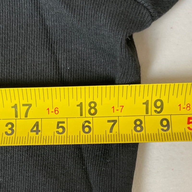 Vintage Gap Black Plain Essential T-shirt Unisex XL