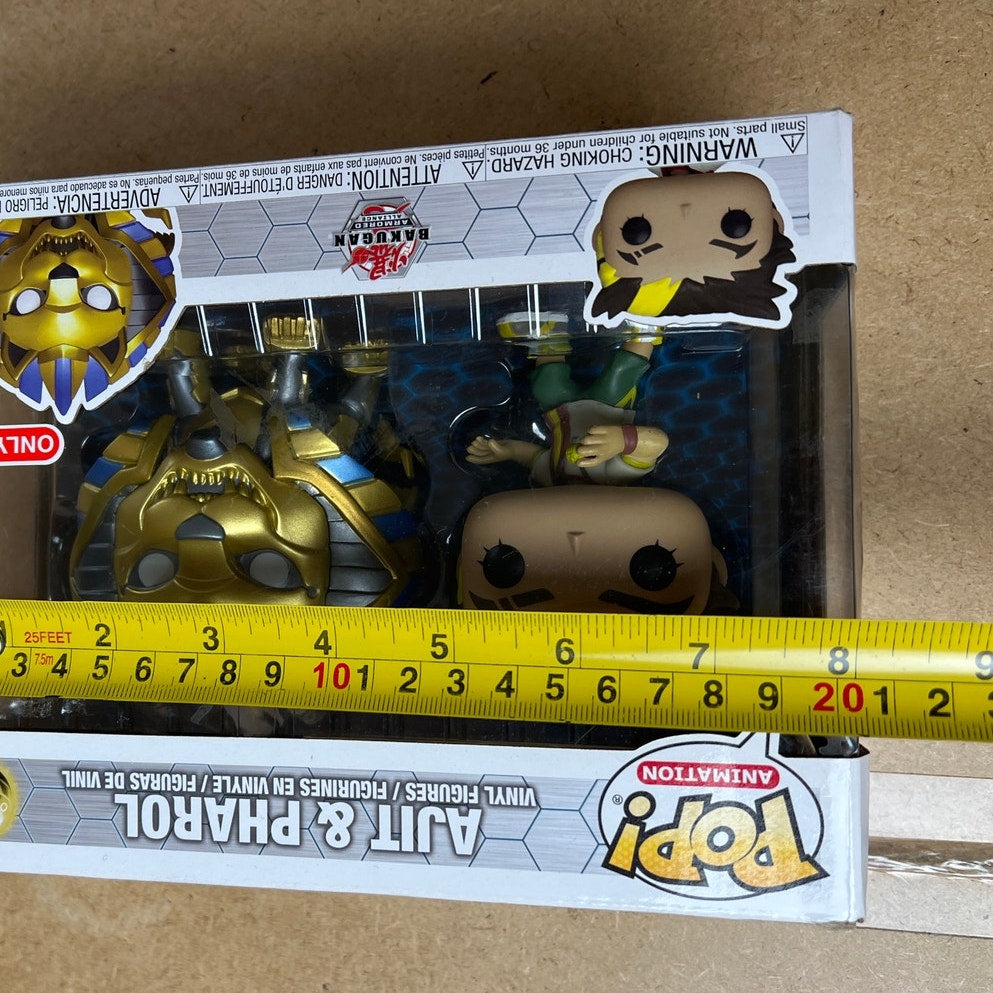 Funko Pop! Animation Ajit & Pharol 2 Pack Exclusive Bakugan Armored Alliance New
