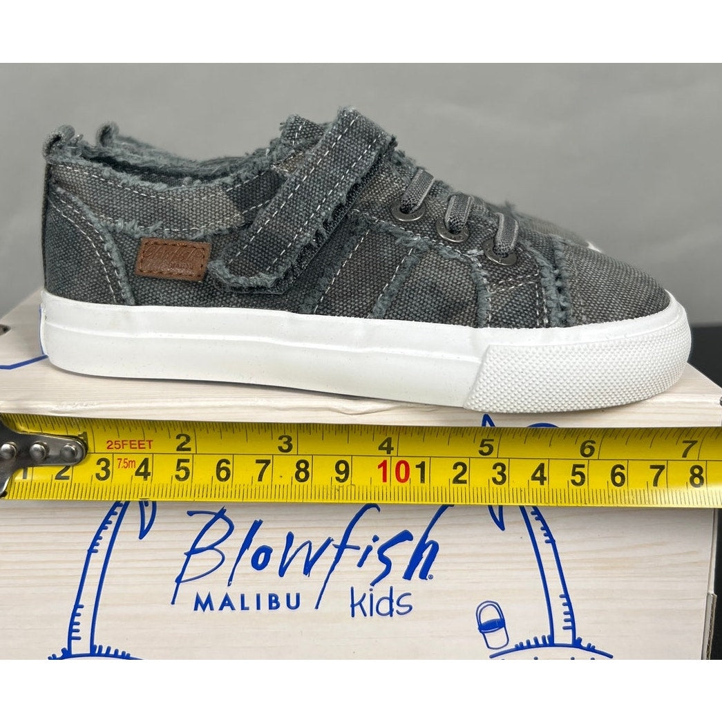NWT Blowfish Malibu Gray Camo Canvas Kids Size 12