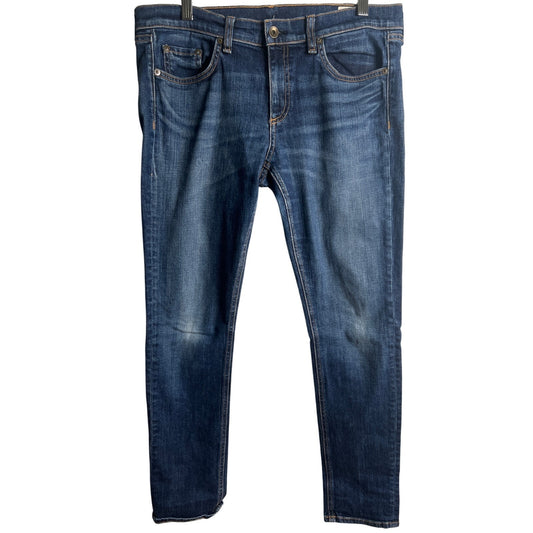 Rag & Bone Blue Denim Skinny Jean Men Size 30