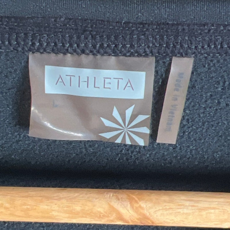 Athleta Mini Black Dress Women Size L