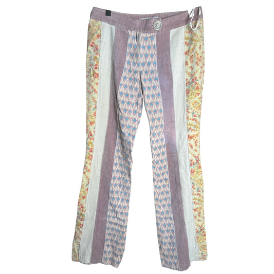 Vintage Jessica By Christopher L 4 100% Cotton Plaid Patterned Pants