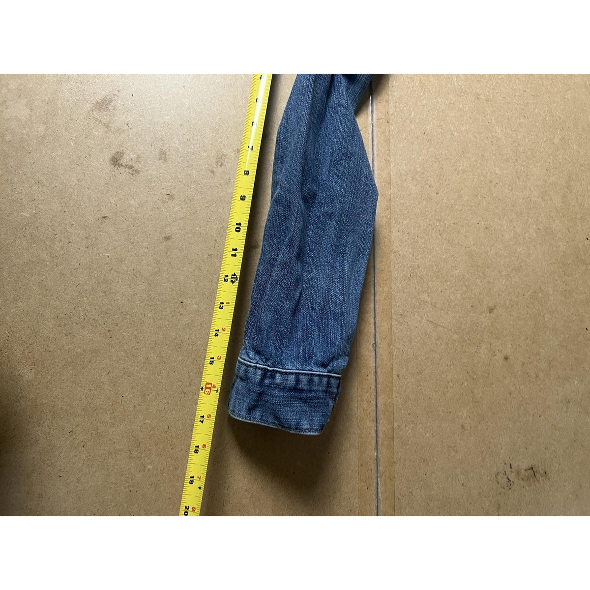 Gap Jacket Womens XL Blue Denim Collared Pockets Button Unlined Casual