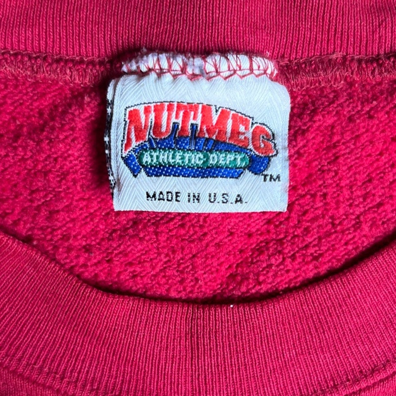 Vintage University Of Minnesota Gopher Red Crewneck Sweatshirt Size XL