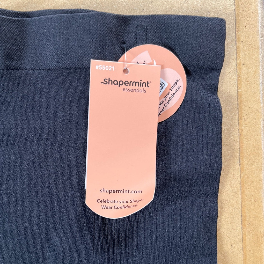 NWT  Shapermint Everyday Comfort High Waisted Shaper Short Size 4XL