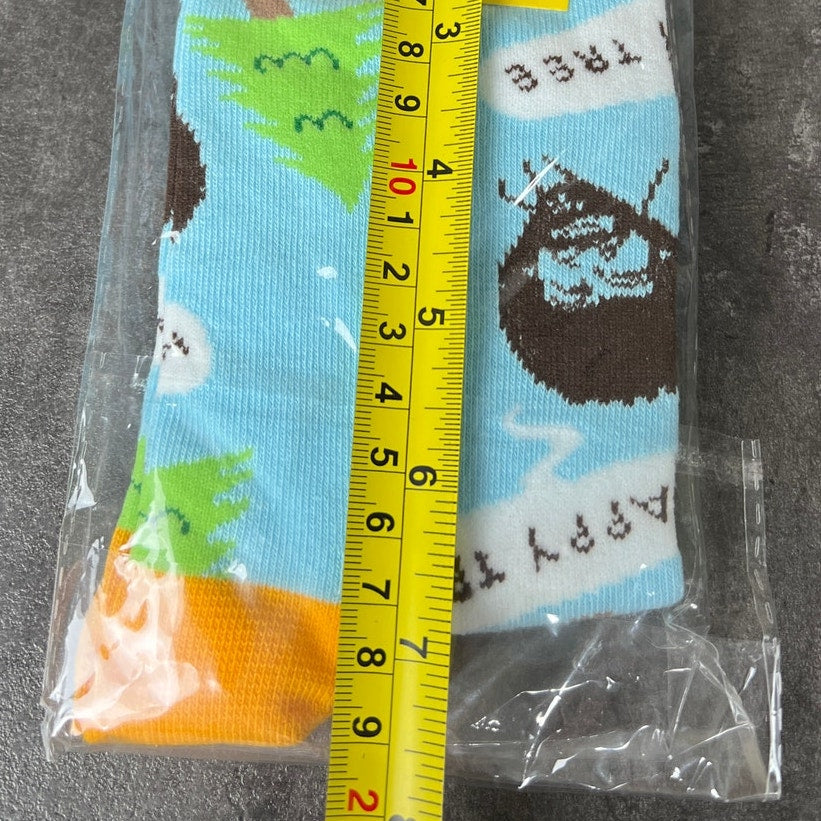 Ooh Geez Socks! Women's Bob Ross Tree NWT One Size Fits