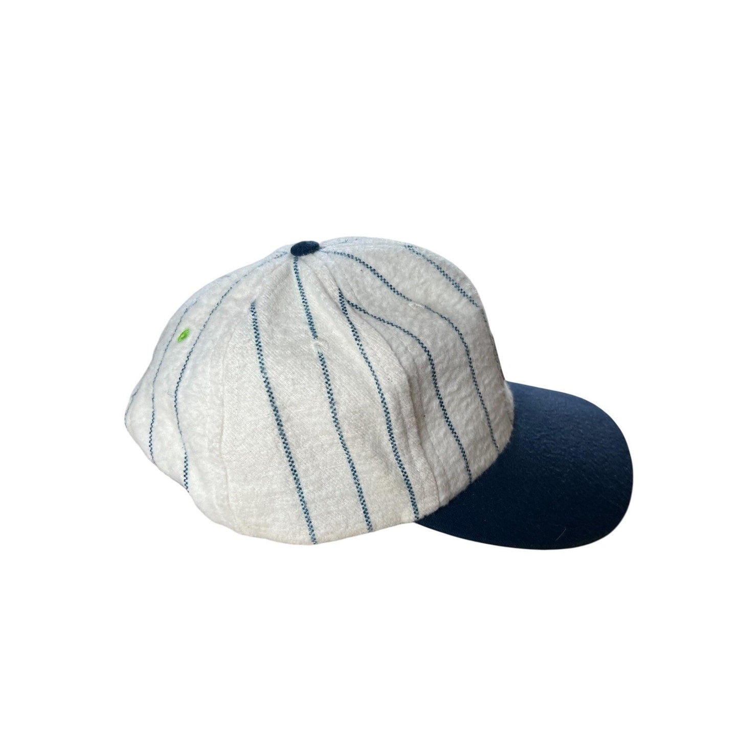 William Murray Hat Cap Strap Back Mens One Size Blue White Golf Pinstripe Plaid
