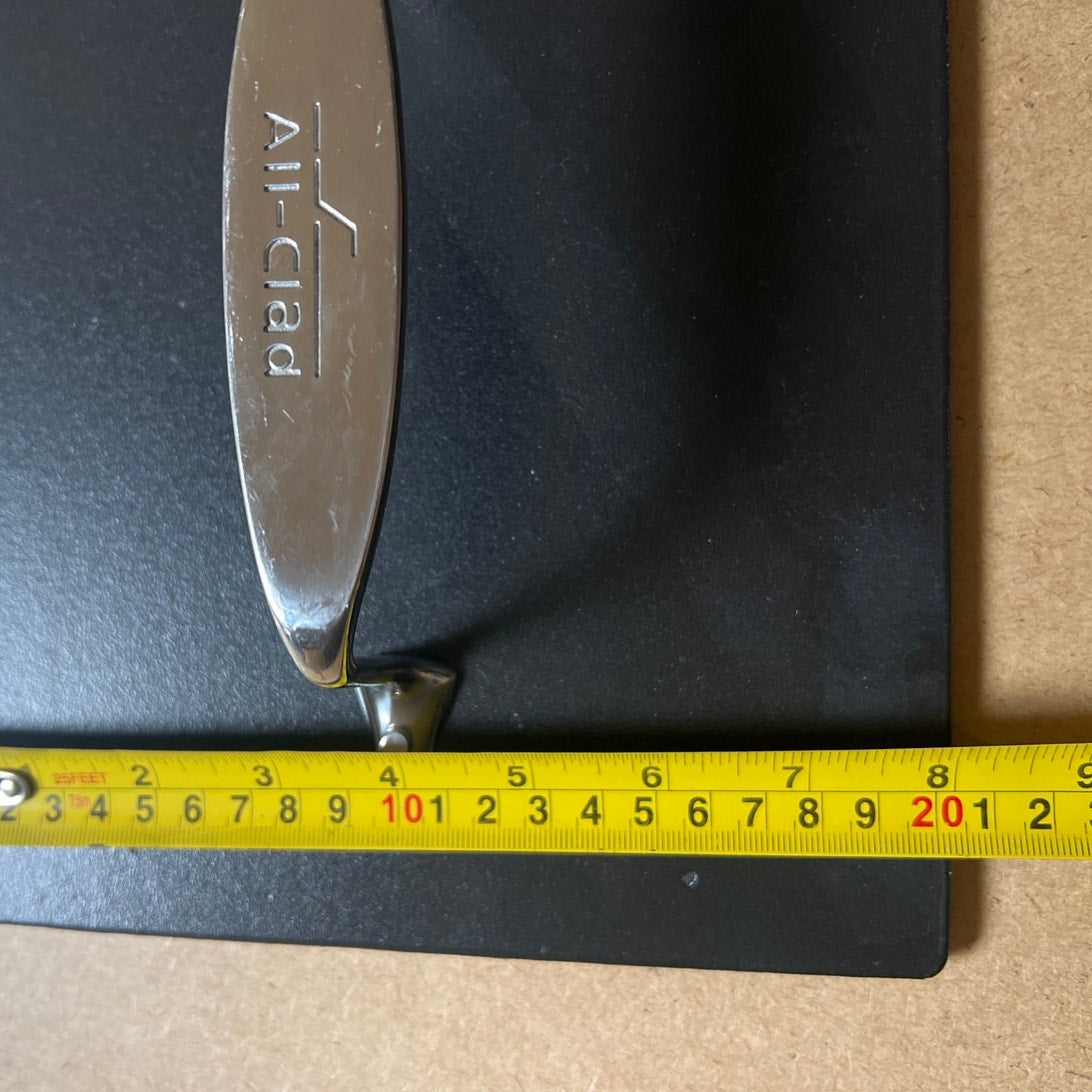 ALL CLAD Press Non Stick Cast Iron Panini Steak Bacon Press 10 x 8