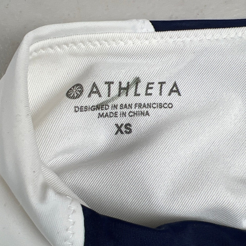 Athleta XS Freestyle Colorblock Bikini Swim Top