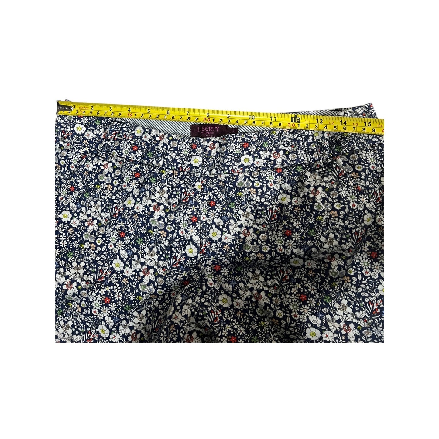 Liberty Art Fabric Of J. Crew Shorts Size 6 Women Floral Print