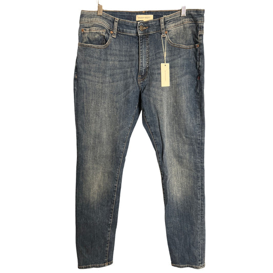 NWT Warp + Weft 34 x 32 HND Tokyo Skinny Denim Jeans Women's