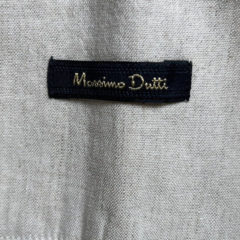 Massimo Dutti Linen Gray Women Pants Size 4