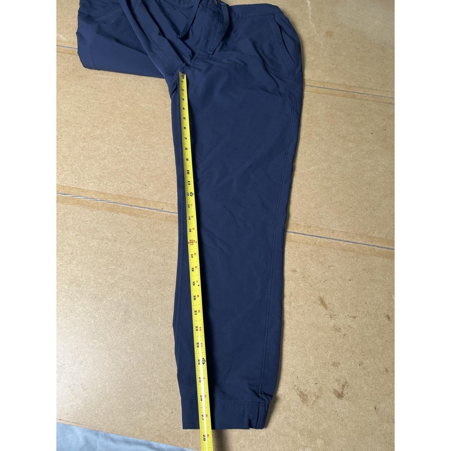Patagonia Pants Unisex M Blue Jogger Microfiber Elastic Waist Cuffed Pockets
