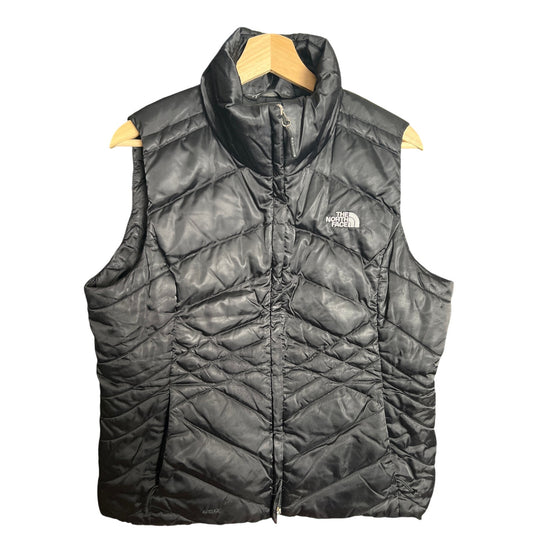 The North Face Women's Black Puffer Vest Polyester Large