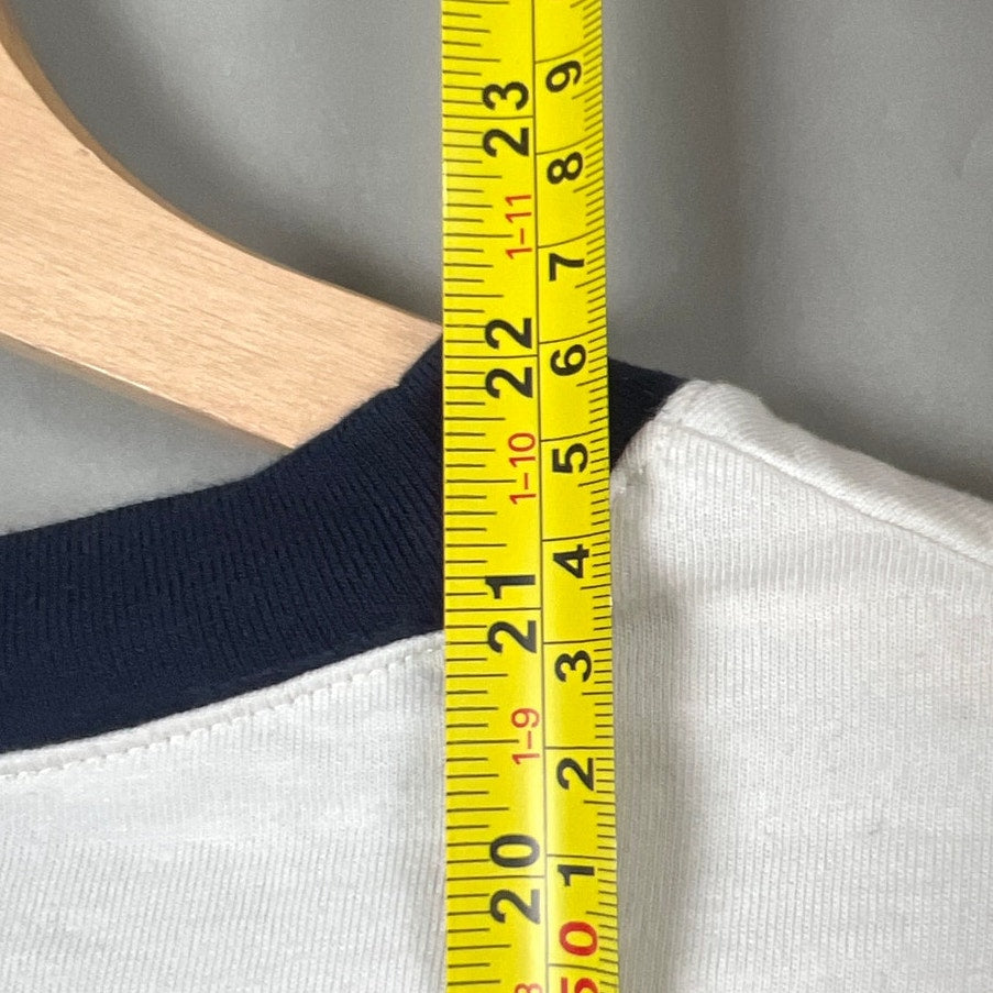 Madewell Blue & White Striped Flare Sleeved Top Size S