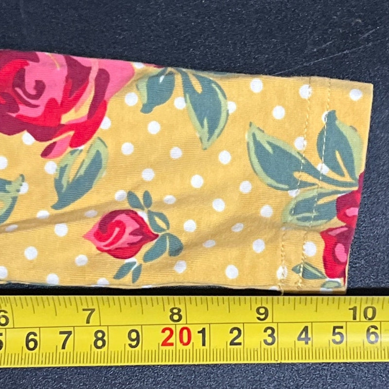 Matilda Jane Size 4 Floral Girls Setting Sun Tunic Top