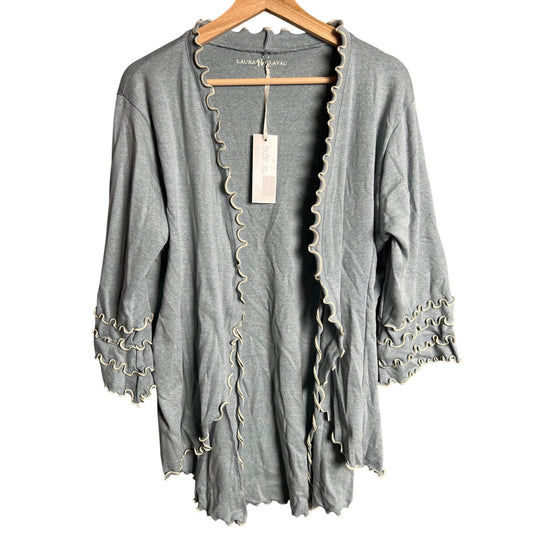 Laura Hlavac Gray Women's Size XL Cardigan