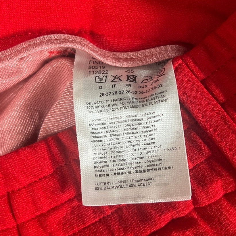 Drykorn Tailored Red Dress Pants Women's *DImensions In Picture*