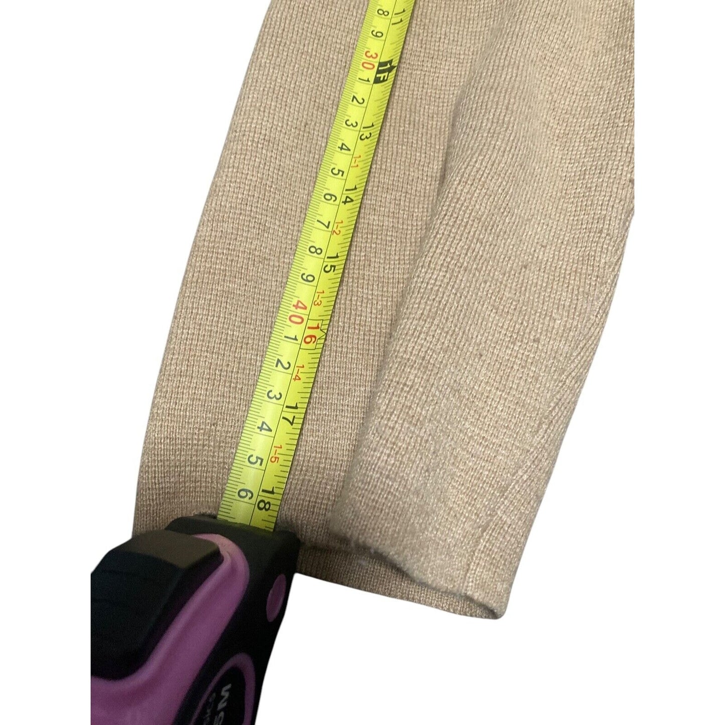 J.Crew 365 Women M Juliette Collarless Wool Blend Open Sweater Blazer Cardigan