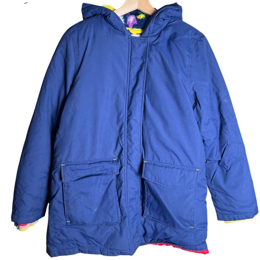 Boden I Belong To 15-16Y Jacket Coat Girls Parka Jacket Pockets Hooded