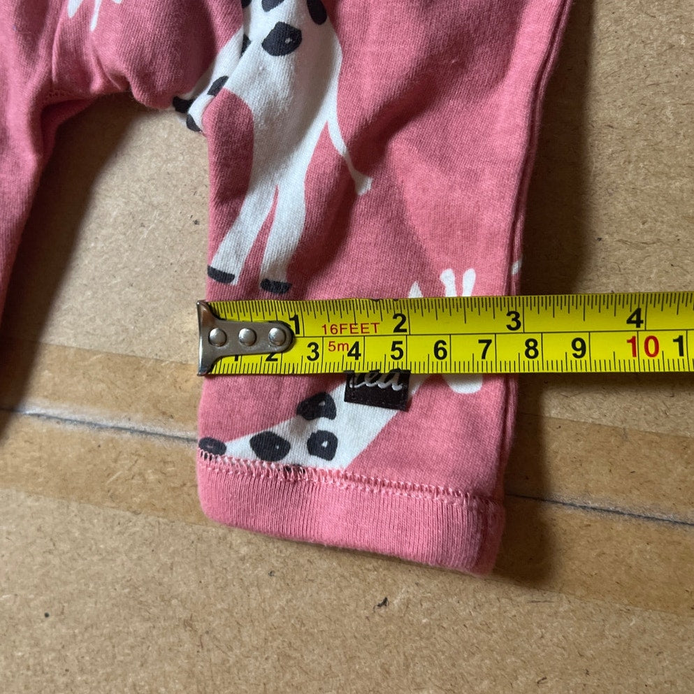 NWT Tea Collection Cap Sleeve Baby Romper Size New Born